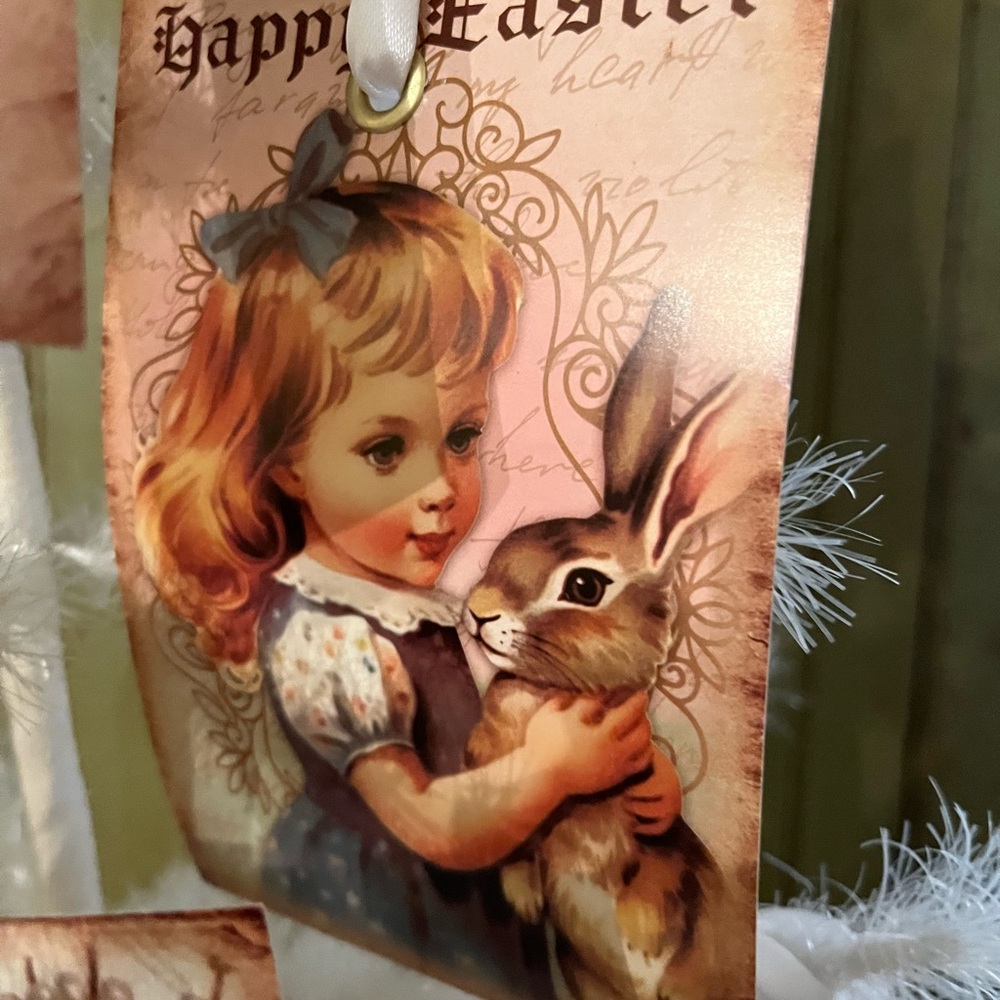 Vintage Kathryn Clarke Easter Hanging Decor - Picture 14 of 16